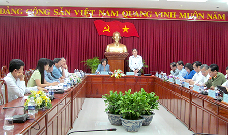 Ban Chỉ đạo Cải cách tư pháp Trung ương làm việc với Thành ủy Cần Thơ
